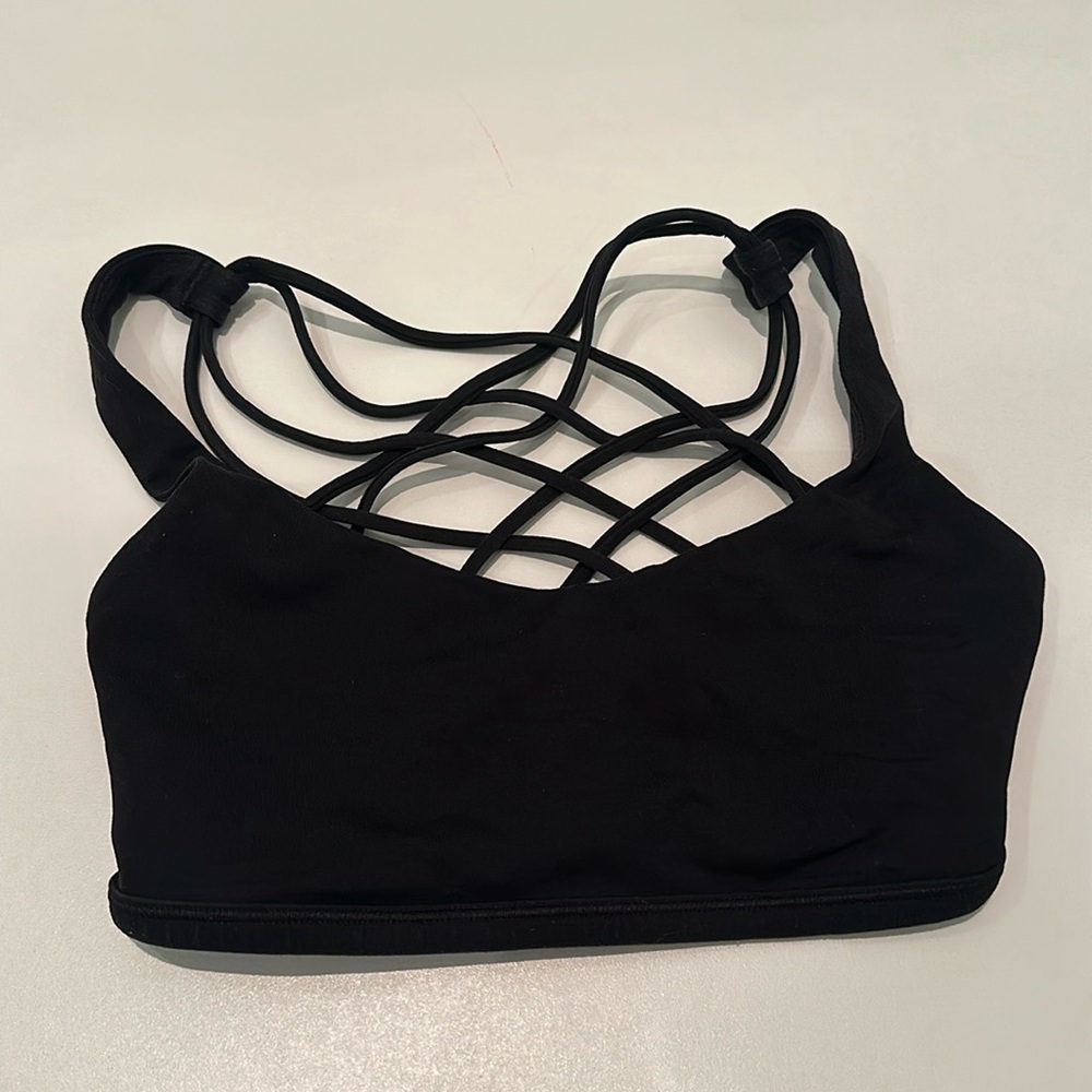 Black Lululemon Sports Bra